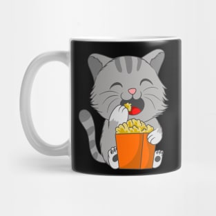 Popcorn Pawty: Cat-Inspired Popcorn Set Mug